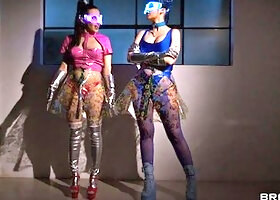Xander Corvus Pounds Big-Titted Alien Babes Aubree Valentine and Jewelz Blu in a Wild Hard