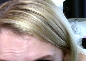 Long blonde babe hardcore sex