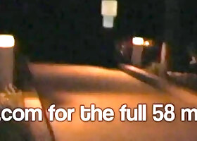 Late night finger screw masturbation on the beach