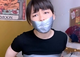 i lost the bet duct tape bondage