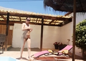 Amateur super hot brunette masturbating 3 mp4