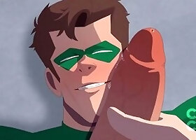 Super Buddies in a Blowjob Session - Cartoon / Anime