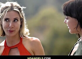 Aiden Ashley Hooks Up With Swimming Instructor Whitney Wright For Hardcore Outdoor Fucking After Divorce
