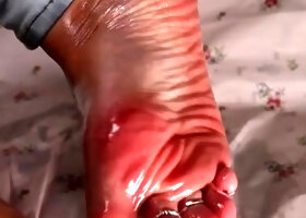 Black Amateur Explore Hot Foot Fetish