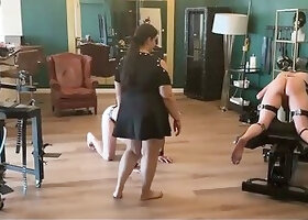 Fetish Lofts with My 2 Slaves Punishment Area Slave Treatment Cage & Special Lounger Part 1-2