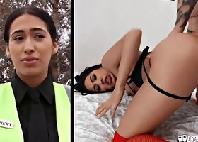 Alex Legend Pounds Big Butt Meter Maid