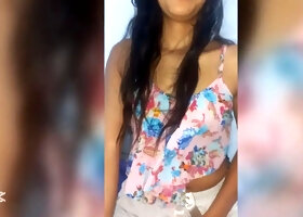 Sleepover with an 18-year-old girl with perfect tits gets out of control. Amateur homemade video