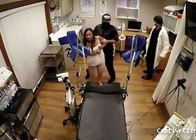 Melany Lopez Gets Questioned And Shocked With EStim By Interrogators Starring Melany Lopez & Doctor