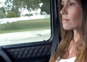 Latina House Keeper  Big Booty  Real Gas Station Pickup  &