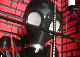 gentle fetish anal actions with latex and bdsm