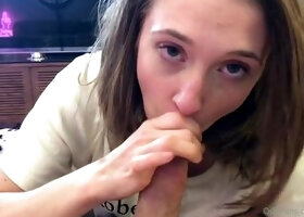Amateur Blowjobs with Horny Big Titted Brunettes