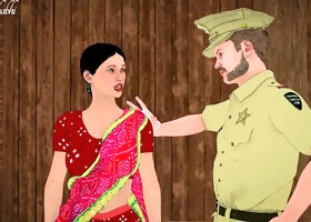 Indian police officer fucked desi bhabhi hardcore