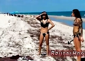 Armpit punishment and big booty punished xxx Excited young tourists